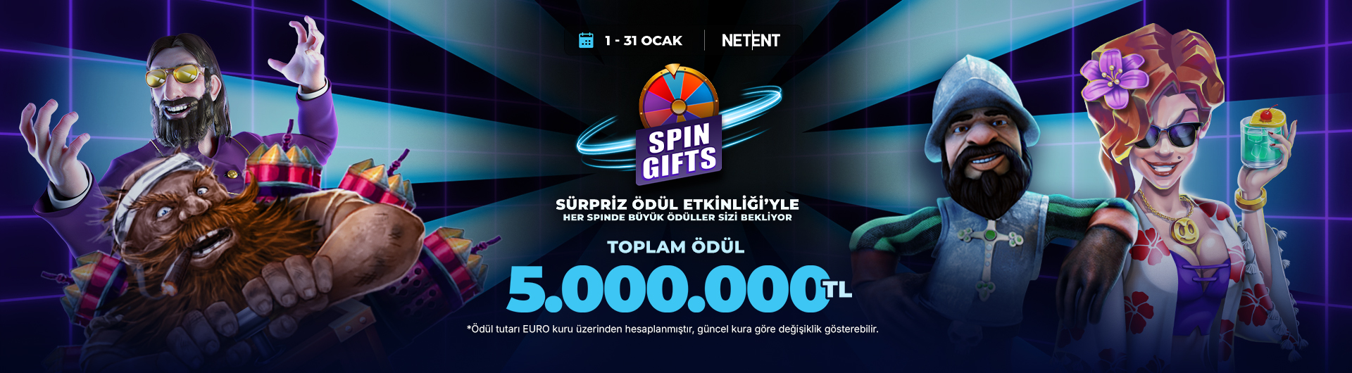netent spin gift ocak